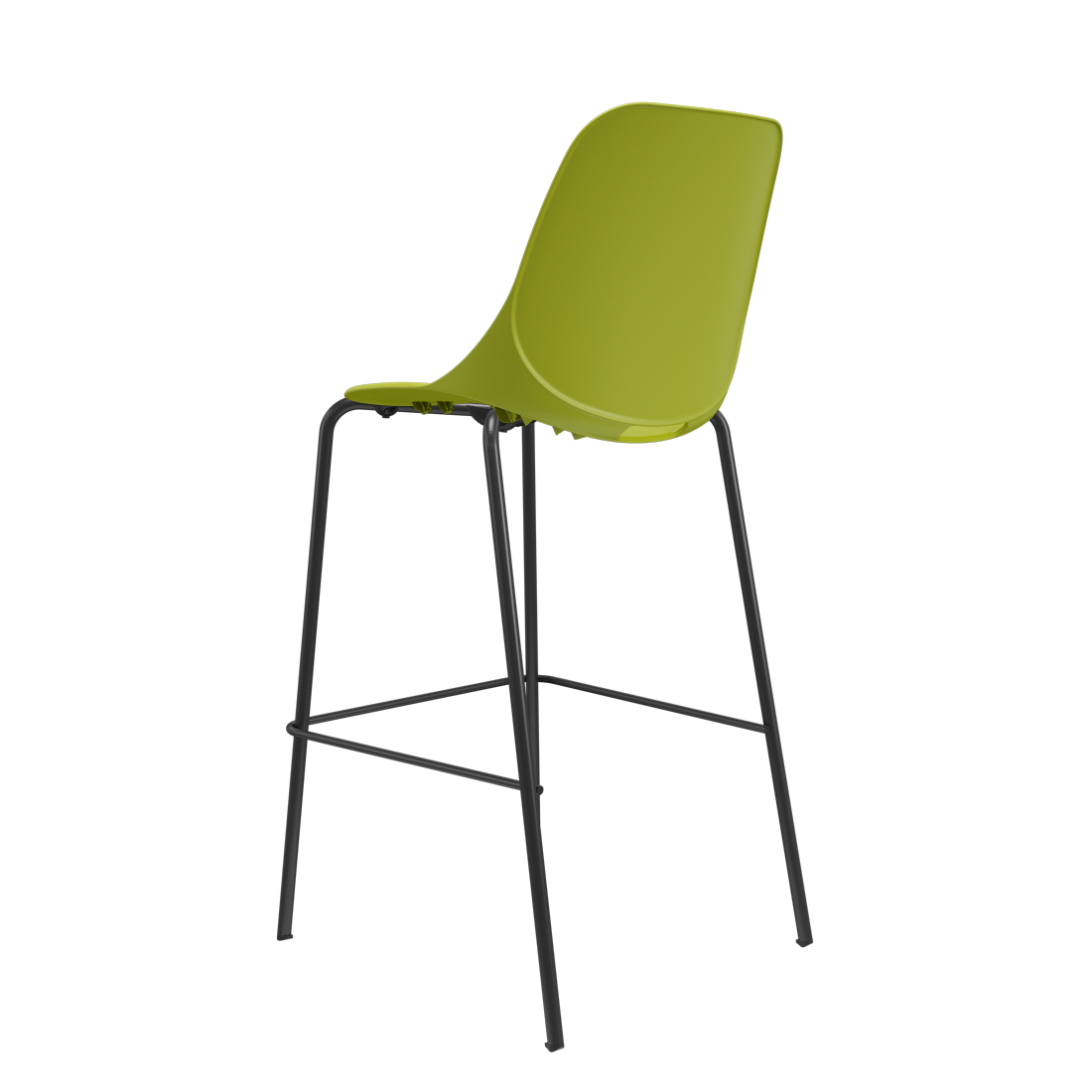 Banqueta Quick Fixa 4 pés Plaxmetal